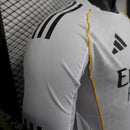 Camisa Real Madrid 25/26 - Versão Jogador Manga Comprida